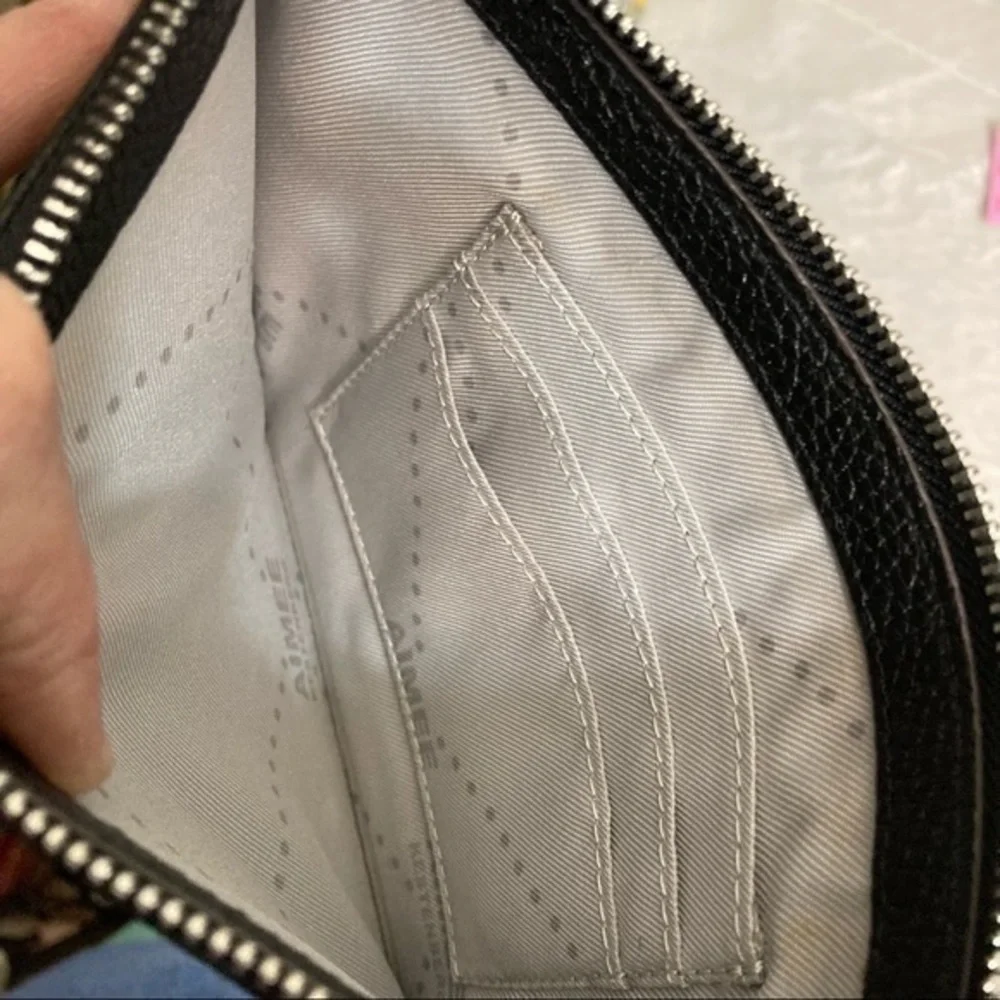 Aimee kestenberg black wristlet bag